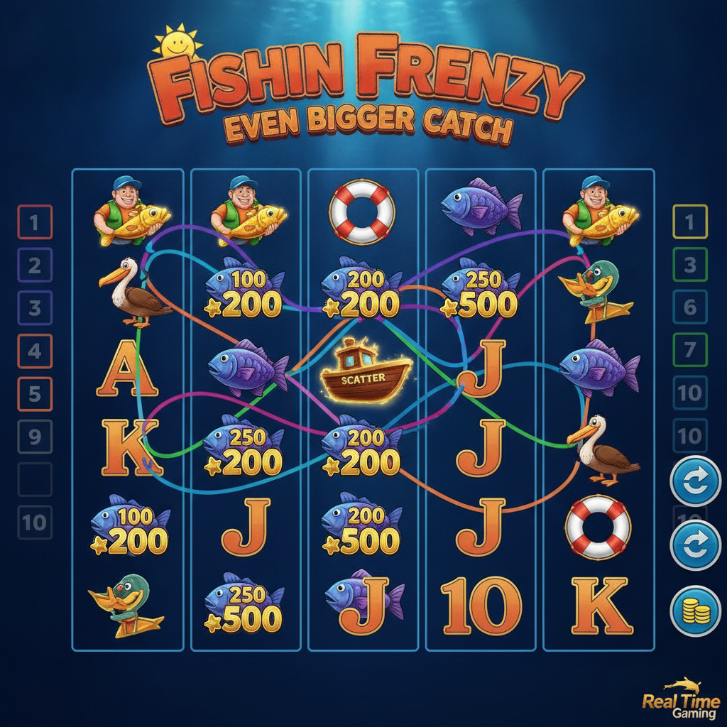 Fishin' Frenzy Even Bigger Catch