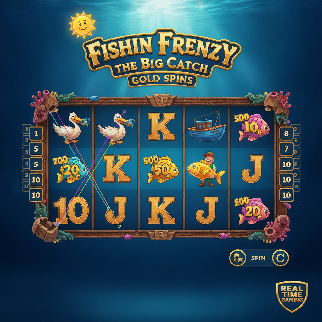 Fishin' Frenzy The Big Catch Gold Spins